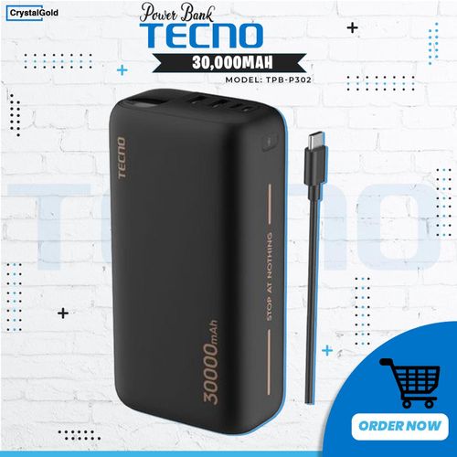 Tecno Power Bank 30000mah